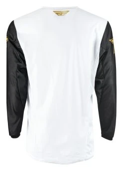 Fly Racing Dirt Fly Racing Kinetic Mesh Rockstar Jersey -Highway 21 shop fly racing kinetic mesh rockstar jersey white black gold 1