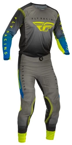 Fly Racing Dirt Fly Racing Lite Youth Jersey -Highway 21 shop fly racing lite jersey grey blue hi viz yellow 2