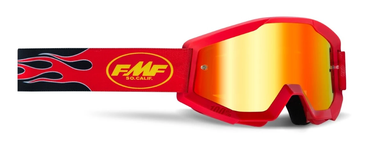 FMF Youth PowerCore Mirror Lens Goggles 5 FMF Youth PowerCore Mirror Lens Goggles - Image 3