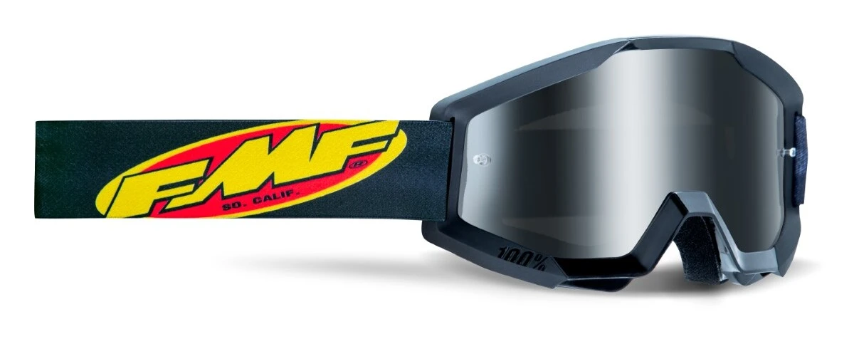 FMF Youth PowerCore Mirror Lens Goggles 3 FMF Youth PowerCore Mirror Lens Goggles