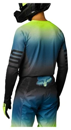 Fox Racing Airline Reepz Jersey -Highway 21 shop fox racing airline reepz jersey black yellow 2