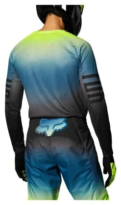 Fox Racing Airline Reepz Jersey -Highway 21 shop fox racing airline reepz jersey black yellow 3