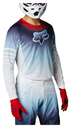 Fox Racing Airline Reepz Jersey -Highway 21 shop fox racing airline reepz jersey white red blue 1