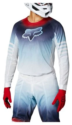 Fox Racing Airline Reepz Jersey -Highway 21 shop fox racing airline reepz jersey white red blue