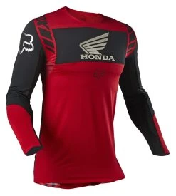 Fox Racing FlexAir Honda Jersey -Highway 21 shop fox racing flex air honda jersey flame red 1