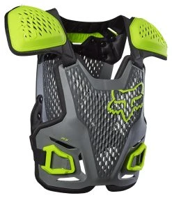 Fox Racing Youth R3 Chest Protector -Highway 21 shop fox racing yth r3 drk shdw os grey green