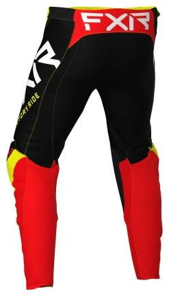FXR Helium MX Pants -Highway 21 shop fxr helium mx pants yellow black red 1