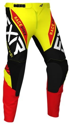 FXR Helium MX Pants -Highway 21 shop fxr helium mx pants yellow black red