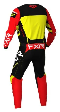 FXR Helium MX Pants -Highway 21 shop fxr helium mx pants yellow black red 3