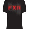 FXR Youth Broadcast T-Shirt -Highway 21 shop fxr youth broadcast t shirt black red