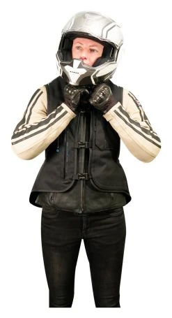 Helite E-Turtle 2 Airbag Vest -Highway 21 shop helite e turtle2 airbag vest black 1