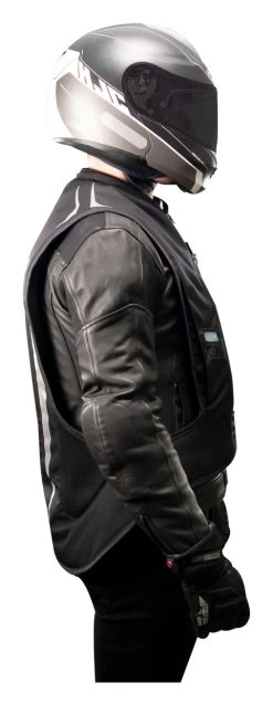 Helite E-Turtle 2 Airbag Vest -Highway 21 shop helite e turtle2 airbag vest black 3