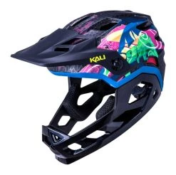 Kali Protectives Child Maya Full Face Lizard MTB Helmet -Highway 21 shop kali protectives child maya full face lizard mtb helmet black multi