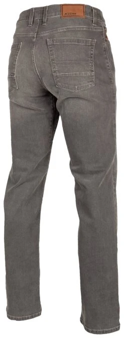Klim Unlimited Straight Stretch Jeans -Highway 21 shop klim unlimited straight stretch denim grey 1
