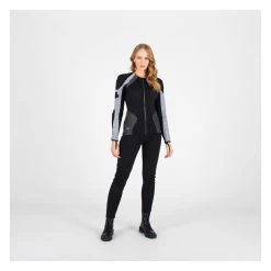 Knox Urbane Pro Mk2 Women's Armored Shirt -Highway 21 shop knox urbane pro mk2 womens armored shirt black grey 2