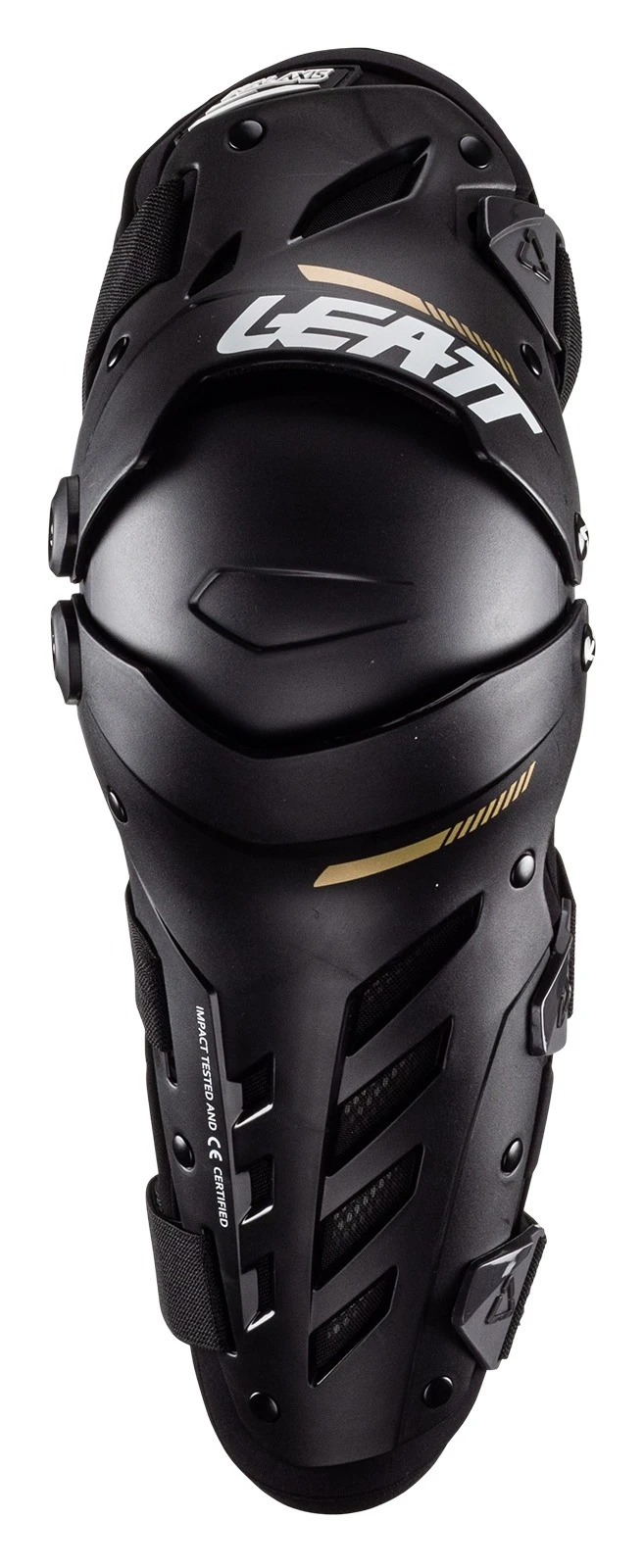 Leatt Dual Axis Knee / Shin Guards Black / SM-MD [Open Box]