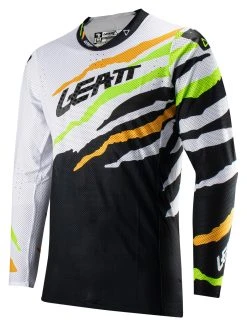 Leatt GPX 5.5 UltraWeld Tiger Jersey -Highway 21 shop leatt gpx55 ultra weld jersey 1