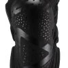 Leatt 3DF 5.0 Zip Knee Guards -Highway 21 shop leatt knee guard3 df50 zip black