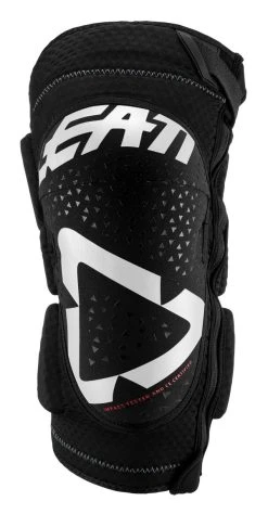 Leatt 3DF 5.0 Zip Knee Guards -Highway 21 shop leatt knee guard3 df50 zip white black
