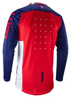 Leatt Moto 4.5 Lite Jersey -Highway 21 shop leatt moto45 lite jersey white navy red 5