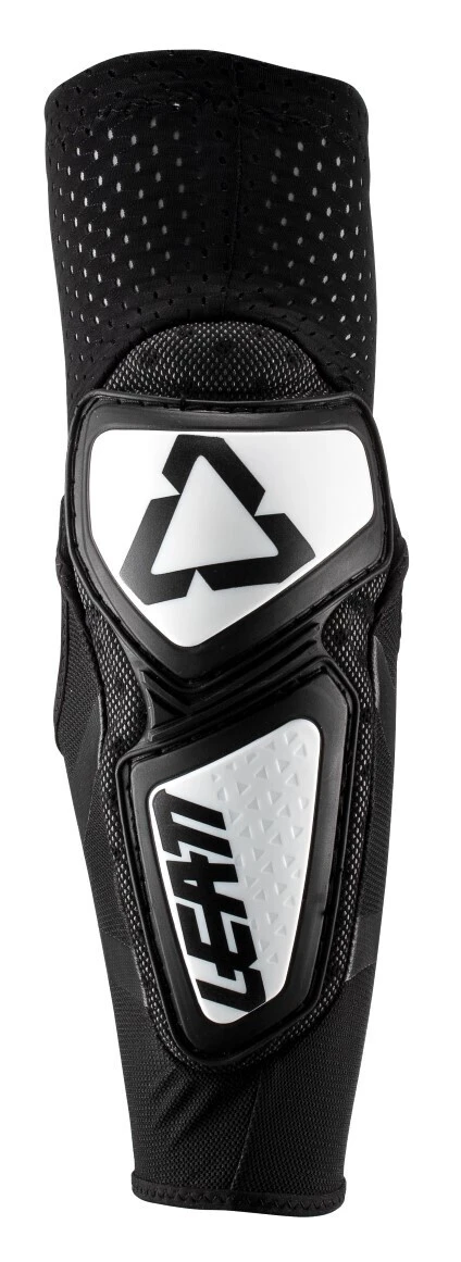 Leatt Youth Contour Elbow Guards White/Black / Youth [Open Box] [Open Box]