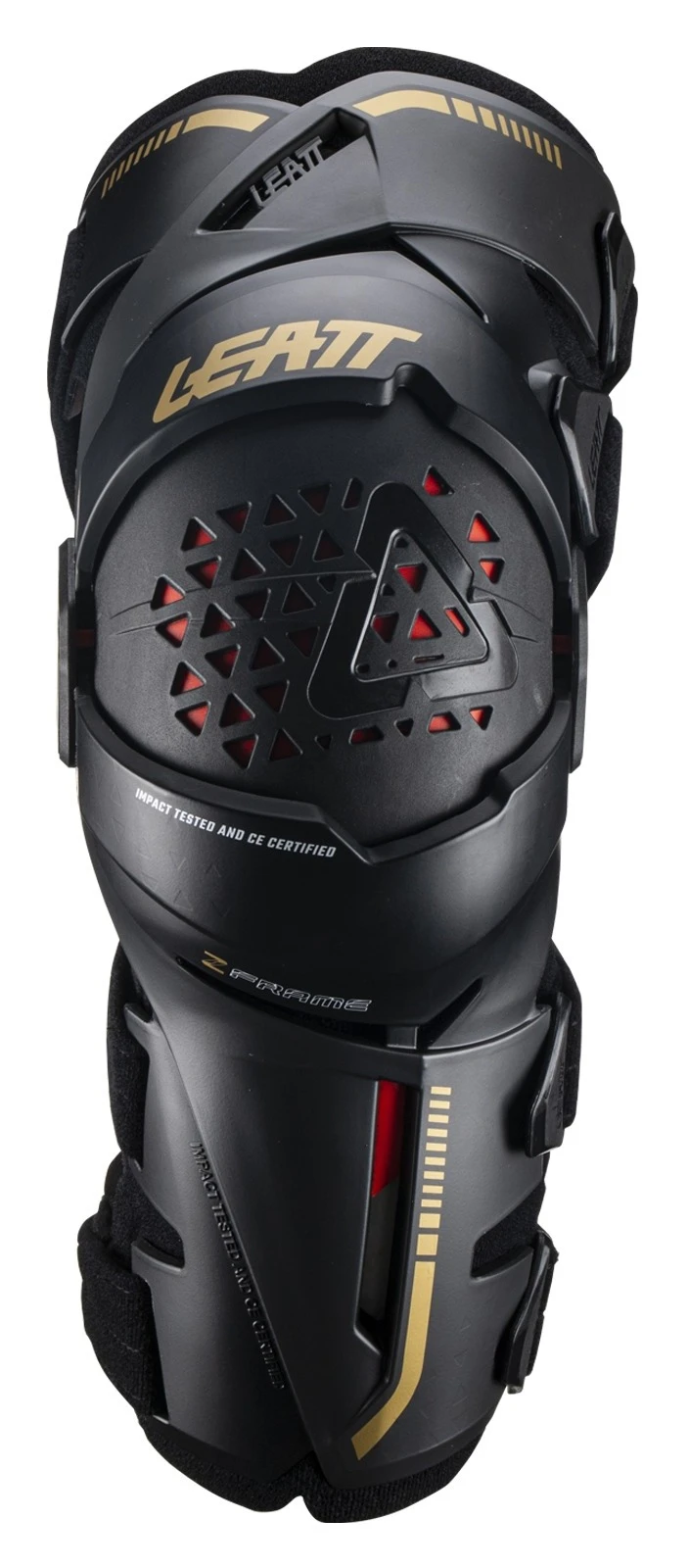 Leatt Z-Frame Knee Braces Black / MD [Blemished - Very Good] - Image 2