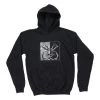Moose Racing Split Personality Youth Hoody -Highway 21 shop moose racing split personality youth hoody black