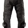Motonation Revolver Perforated Leather Pants -Highway 21 shop motonation revolver perforated leather pants black