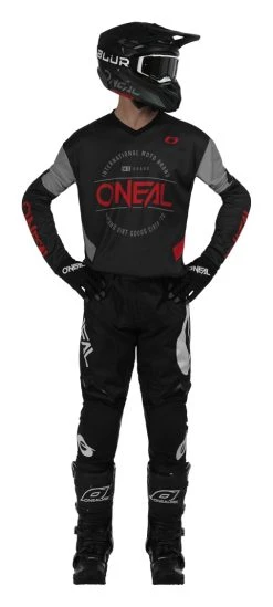 O'Neal Element Brand Jersey -Highway 21 shop o neal element brand jersey black red 2