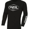 O'Neal Element Hexx Cotton Jersey -Highway 21 shop o neal element hexx cotton jersey black white