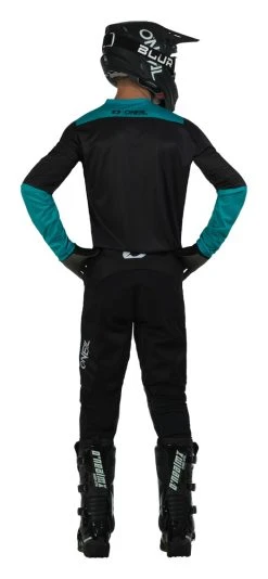 O'Neal Element Threat Air Jersey -Highway 21 shop o neal element threat air jersey black teal 3