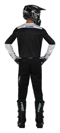 O'Neal Element Threat Air Jersey -Highway 21 shop o neal element threat air jersey black white 3