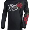 O'Neal Element Threat Roses Women's Jersey -Highway 21 shop o neal element threat roses womens jersey black red