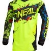 O'Neal Element Villain Jersey -Highway 21 shop o neal element villain jersey neon yellow