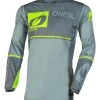 O'Neal Hardwear Flow Jersey -Highway 21 shop o neal hardwear flow jersey grey hi viz yellow