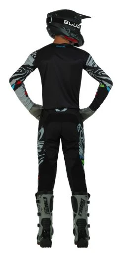 O'Neal Mayhem Wild Jersey -Highway 21 shop o neal mayhem wild jersey black grey 3