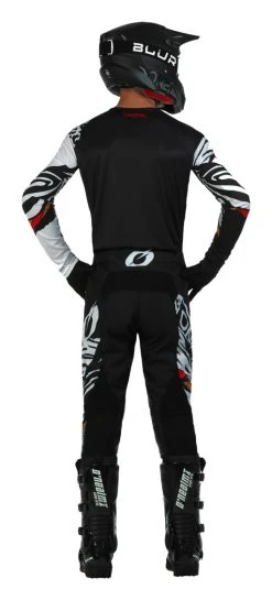 O'Neal Mayhem Wild Jersey -Highway 21 shop o neal mayhem wild jersey black white 3