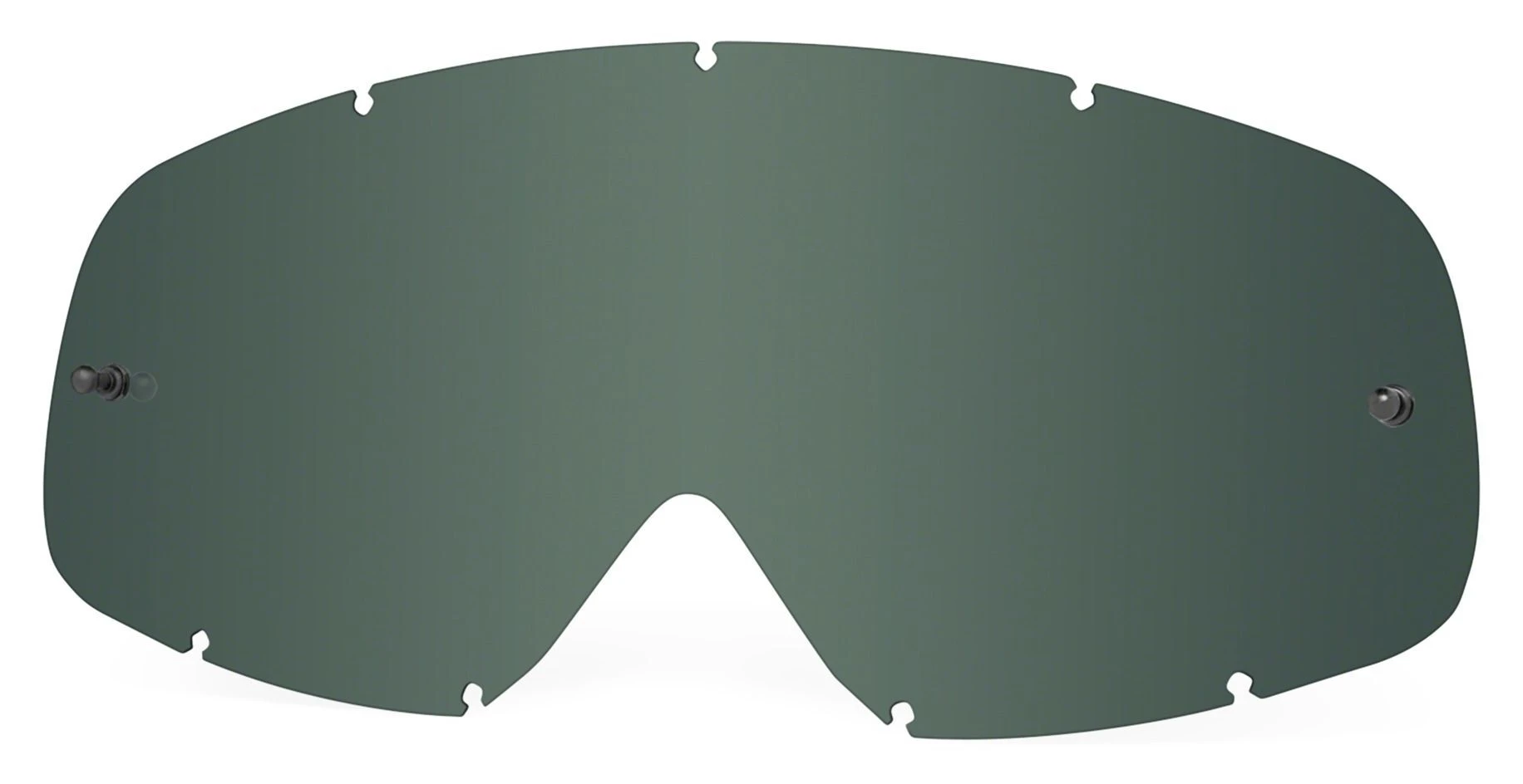 Oakley Youth XS O Frame MX Replacement Lens Dark Grey [Open Box]