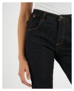 Riding Culture Straight Fit Women's Jeans -Highway 21 shop riding culture straight fit womens jeans raw denim 3