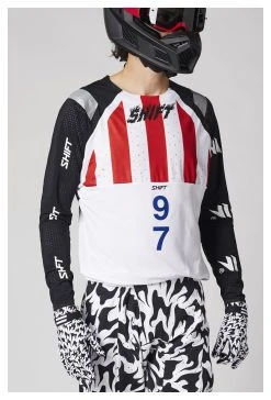 Shift Blue Label Flame Jersey -Highway 21 shop shift3lue label flame jersey 1