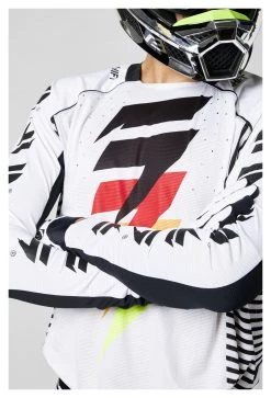 Shift Black Label Targa Jersey -Highway 21 shop shift black label targa jersey white black 2