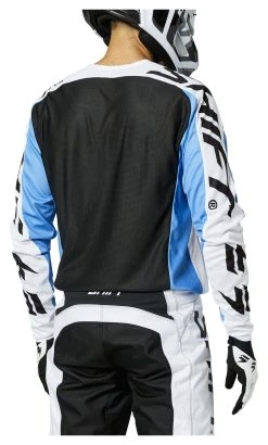 Shift White Label Fade Jersey -Highway 21 shop shift whit3 label fade jersey acid blue 1