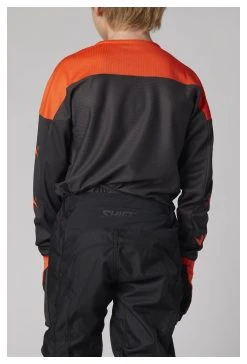Shift Youth White Label Flame Jersey -Highway 21 shop shift youth label flame jersey flo ylw 3