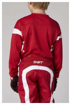 Shift Youth White Label Haut Jersey -Highway 21 shop shift youth label haut jersey rd red white 1