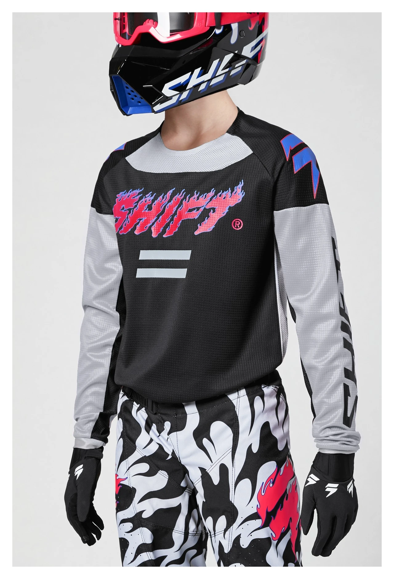 Shift Youth White Label Flank Jersey 3 Shift Youth White Label Flank Jersey