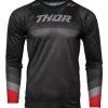 Thor Assist Long Sleeve MTB Jersey -Highway 21 shop thor assist long sleeve mtb jersey black grey