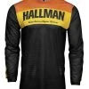 Thor Hallman Tapd Air Jersey -Highway 21 shop thor hallman tapd air jersey black orange