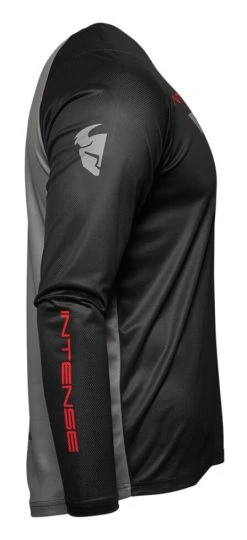 Thor Assist Intense Long Sleeve MTB Jersey -Highway 21 shop thor intense long sleeve mtb jersey black grey 1