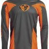 Thor Pulse 04 LE Jersey -Highway 21 shop thor pulse04 le jersey charcoal orange
