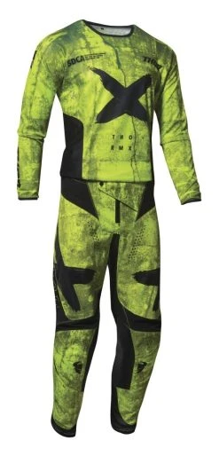 Thor Pulse Hzrd Pants -Highway 21 shop thor pulse hzrd pants hi viz yellow black 3